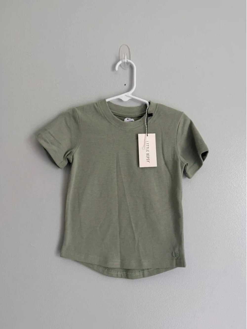 Little Bipsy Elevated Tee Agave Green Short Sleeve Shirt Baby 12-18m NWT